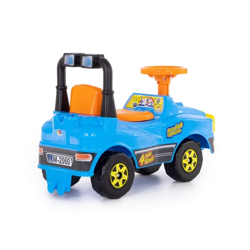 Bright Blue Jeep Ride-On Car for Kids, Model 62840