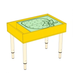 Light table for sand 1-seater SSP(1-3)