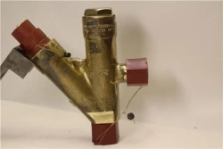 Throttle angle regulating valve ITSHL.493111.001 for regulation of actuation time of system actuators