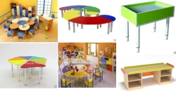 Children's wooden table