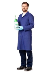 Men's dressing gown, model 3.290