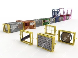 Labyrinth simulator complex for rescuers training