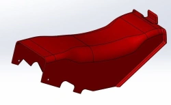 Steering column cover PD 2375.67.06.015-01