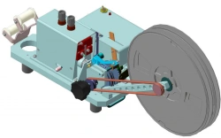 Automatic machine for checking SMD-components