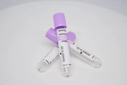 Vacuum tube for venous blood collection "UNIVAC®" with anticoagulant K3 EDTA. Tube size 13x100. Blood collection volume 5 m