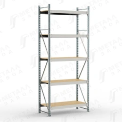 Medium-load shelving unit SGR-V-Zn-DSP 1285-3.0