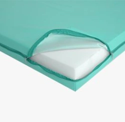 Moisture-proof mattress cover made of multilayer moisture-proof fabric with polyurethane and/or polyvinylchloride coating.