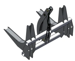 Interchangeable working organ for the SNU-550 universal mounted loader-loader: log loading device SNU-550-19.