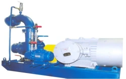 Installation of axial-diagonal (screw) pump UODN 300-200-150, UODN-V 300-200-150