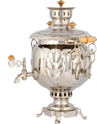 Samovar roaster 4,5 litre Char plated nickel