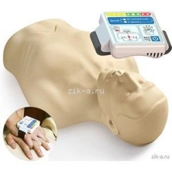 Resuscitation phantom (torso) with remote electric controller