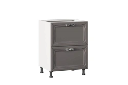 Bianca LD.271130.000 Front set for kitchen cabinet 600 with 2 drawers (Sundown )