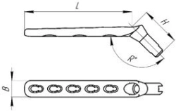 DBV plate with o/k (2...16 pins, length 50...273mm, 135gr.,140gr.,145gr. grooves 6,7)