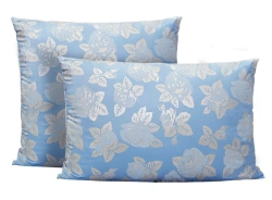 Pillows of cotton, mixed and synthetic fabrics with feather and down filling model No. 2
