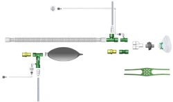 Respiratory devices for joint use with anaesthetic and resuscitation equipment, version: p