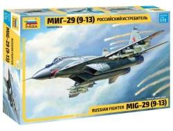 Assembled model Russian MiG-29 fighter jet (9-13)