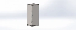 Universal metal cabinet, 1600x400x800 (HxWxG)