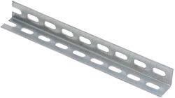 Perforated L-shaped profile