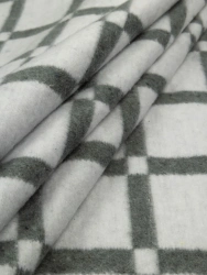 Blanket baik blanket (GOST 27832-88) with mixed yarn duck.