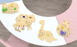 Merry Menagerie Bisiboard Set NBK-001