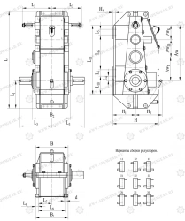 Vertical crane gearbox ??-800???