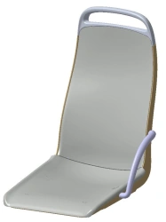 Passenger seat with handrail, left side stop L01R35.6820033
