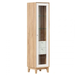 Roiben LD.640070.000 Single-leaf cupboard (Golden Oak/White)