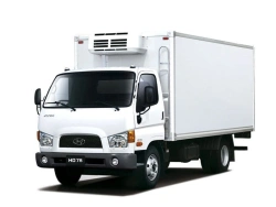Truck Hyundai HD78, Isothermal van, engine 3.9, diesel, MKPP, rear-wheel drive
