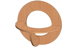 Wall shelf. Model: PN.