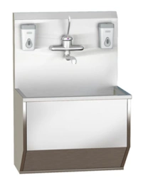 Medical hanging sink according to TU 32.50.30-020-69573749-2021, article number DM-6-111-01