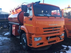 Tank truck for dangerous goods transportation type 9666D (Modifications 9666D1 on chassis 53605-A5)
