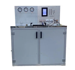 Autostop electropneumatic valve testing and adjustment bench