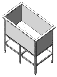 Boiler washing bath VKS-C