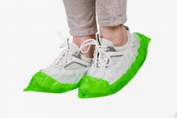 Disposable medical shoe covers according to TU 32.50.50-003-70834095-2019, SUPER30, in the following articles: MSP30/48.