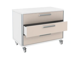 Rolling laboratory cabinet TK 900-3 from the set of general hospital furniture "LABROMED-3" according to TU 9452-009-13305037-20