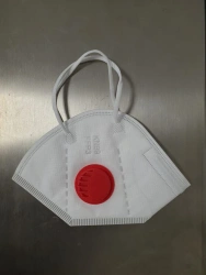 Non-sterile disposable mask - respirator made of non-woven fabric with exhalation valve FFP3 KN99 with headband
