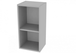 Module - open shelf (low) 300x250x600 mm (WxHxH)