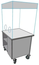 Mobile demo cabinet project SI56.13.22.00