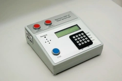 Remote control panel of the PD dispatcher of the complex of emergency notification and selective calling of the miners SUBR-1P (