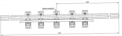 Cross rail with counter rail of project H01.011.4000.00-02