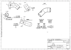 Exhaust pipe 1205653XKJ22A/ 11.71.078.700.003