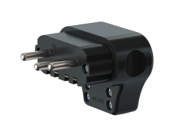 CADUCEUS ALING Connecting products Disposable electric plug 3P+E, 16A, 440V~, black, Art. no. 303.13, Art. 303.13