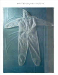 Overalls "Casper" medical protective disposable, size XXXL