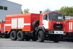 Fire pump station PNS-(100-150), type 5883, modification 58810W, on chassis Ural-4320-78, 4320-80, 4320-82, 4320-84