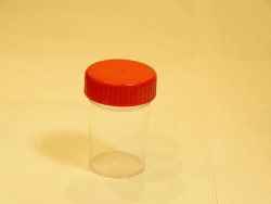 Polymer container for bioassays, disposable, non-sterile-KOS 60ml/K