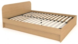 Bed with orthopaedic base