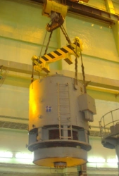 Vertical squirrel cage asynchronous two-speed induction motor DVDAZ-173/119-6-8AMO5