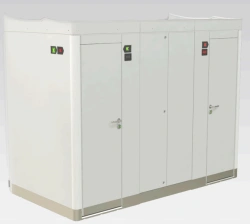 Sanitary module twin