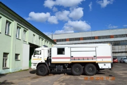 Emergency rescue vehicle (vehicle) (ACM, ACA) MPZ9A2 on chassis KAMAZ 43118-50