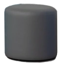 Small round pouf (fabric) MGS2.005
